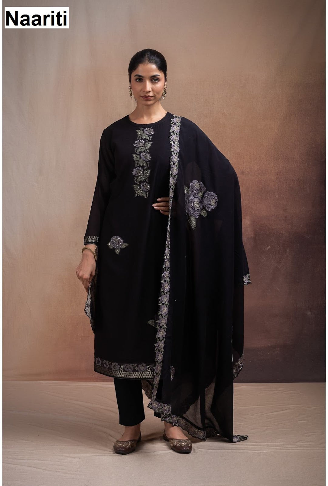 Mashoo 2740 Naariti Mul Chanderi Pant Style Suits Wholesale Price