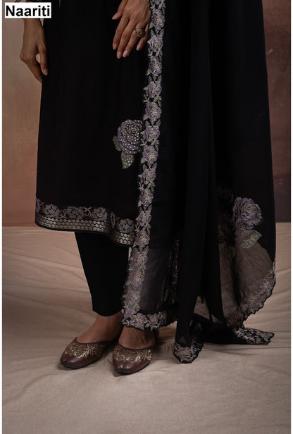 Mashoo 2740 Naariti Mul Chanderi Pant Style Suits Wholesale Price