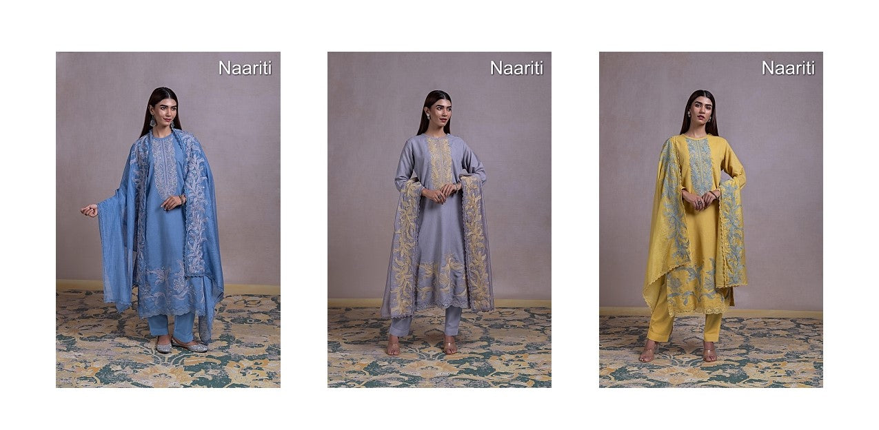 Mashru Naariti Cotton Linen Pant Style Suits Manufacturer