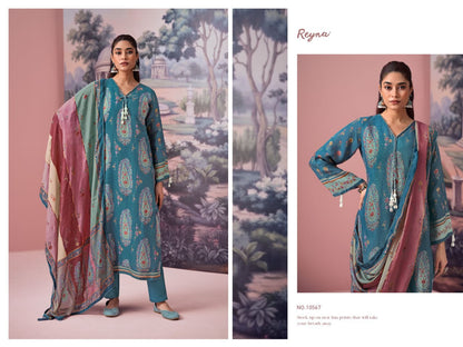 Mashuqa Reyna Corduroy Pashmina Suits Manufacturer Gujarat