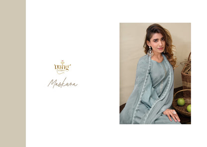 Maskara Rang Fashion Viscose Pant Style Suits Wholesaler Ahmedabad