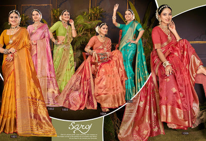 Mast Kalandar Saroj Organza Sarees Wholesaler India