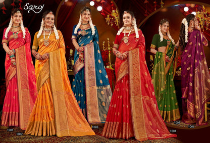 Mast Kalandar Saroj Organza Sarees Wholesaler India