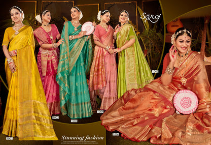 Mast Kalandar Saroj Organza Sarees Wholesaler India
