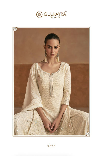 Mastani Gulkayra Designer Georgette Readymade Plazzo Style Suits Wholesaler