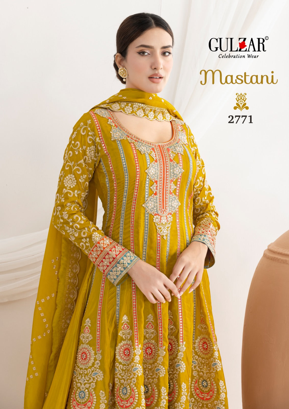 Mastani Gulzar Premium Silk Readymade Anarkali Suits Manufacturer India