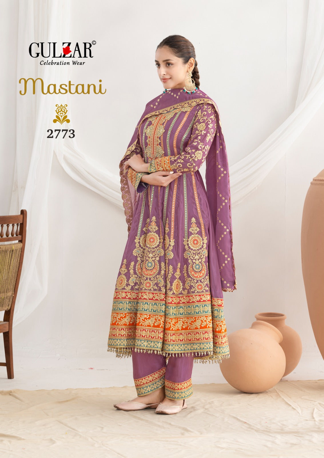 Mastani Gulzar Premium Silk Readymade Anarkali Suits Manufacturer India
