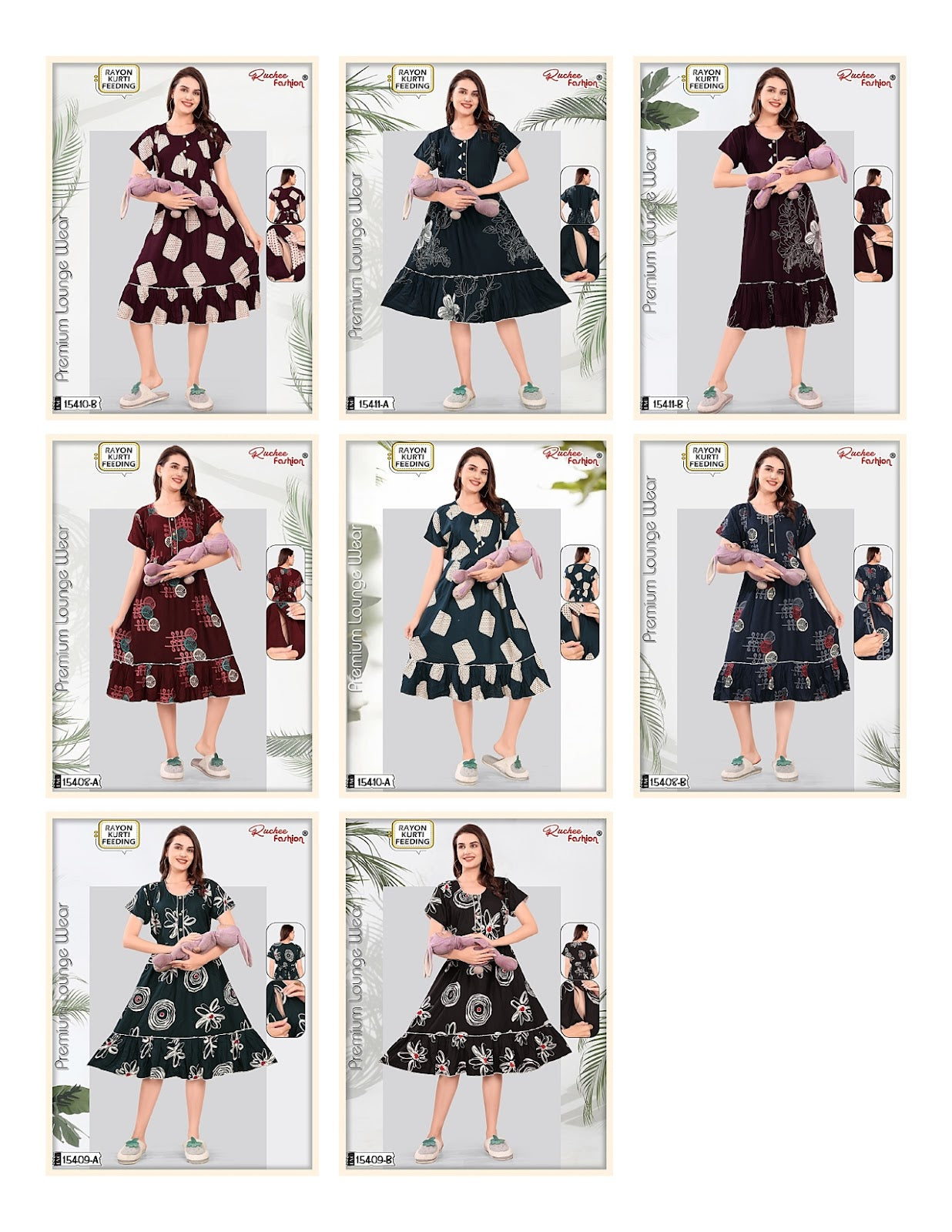 Maternity Wear Ruchee Fashion Rayon Feeding Kurtis Manufacturer