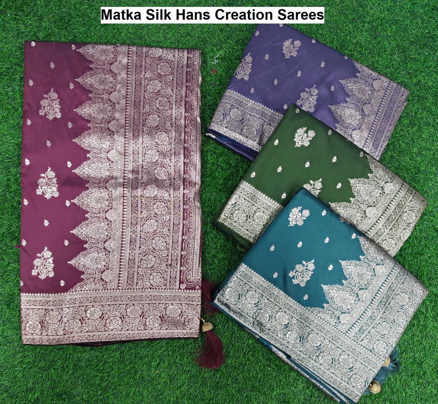 Matka Silk Hans Creation Sarees Wholesale Price
