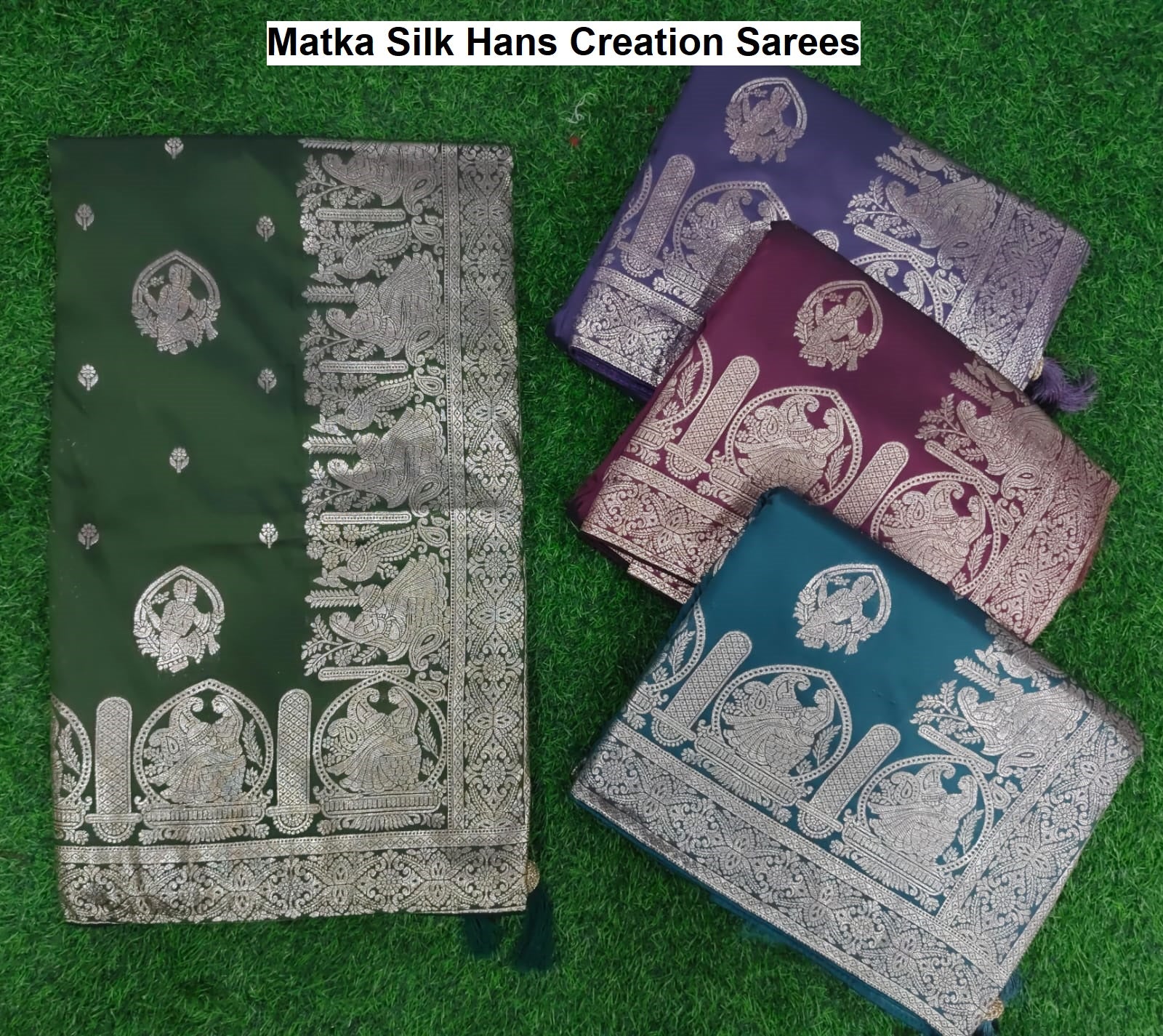 Matka Silk Hans Creation Sarees Wholesale Price