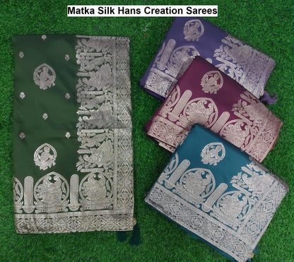 Matka Silk Hans Creation Sarees Wholesale Price