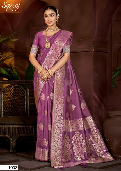 Matka Silk Vol 5 Saroj Sarees Exporter Ahmedabad