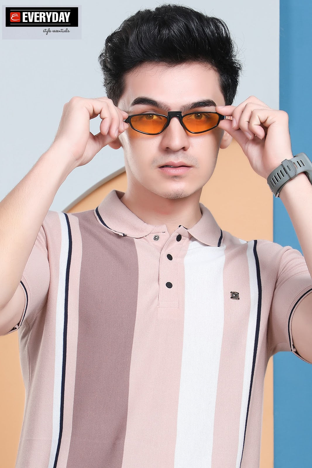 Matty Vol 704 Everyday Auto Stripes Mens Tshirts Manufacturer Gujarat