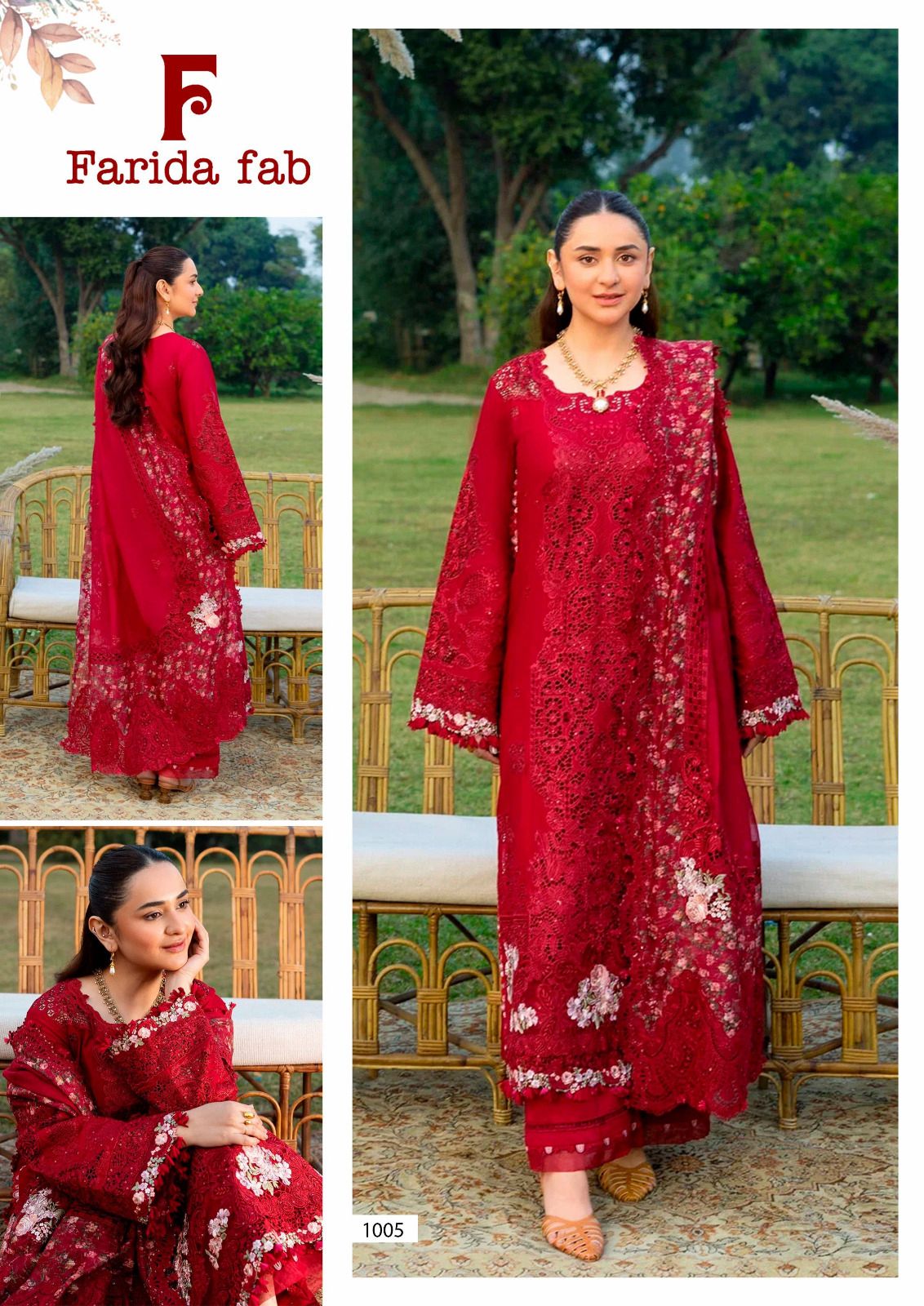 Mau Summary Farida Fab Lawn Cotton Karachi Salwar Suits Wholesaler Ahmedabad