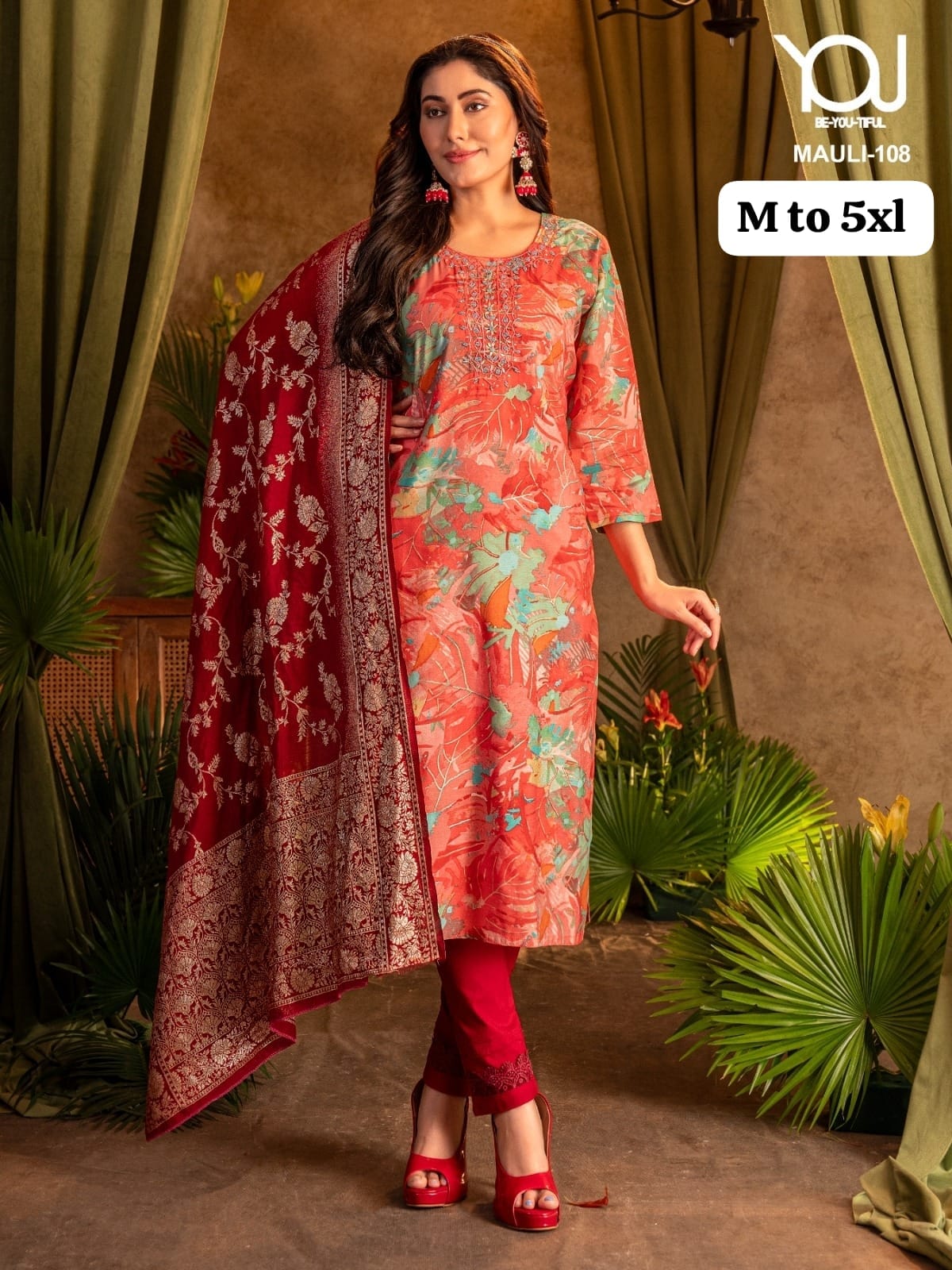 Mauli You Modal Readymade Pant Style Suits Exporter India