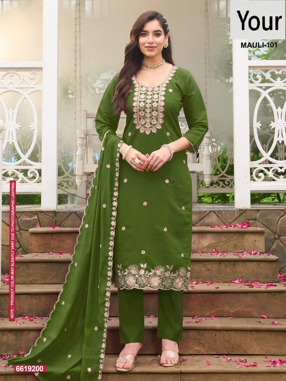 Mauli Your Roman Silk Readymade Pant Style Suits Wholesale Price