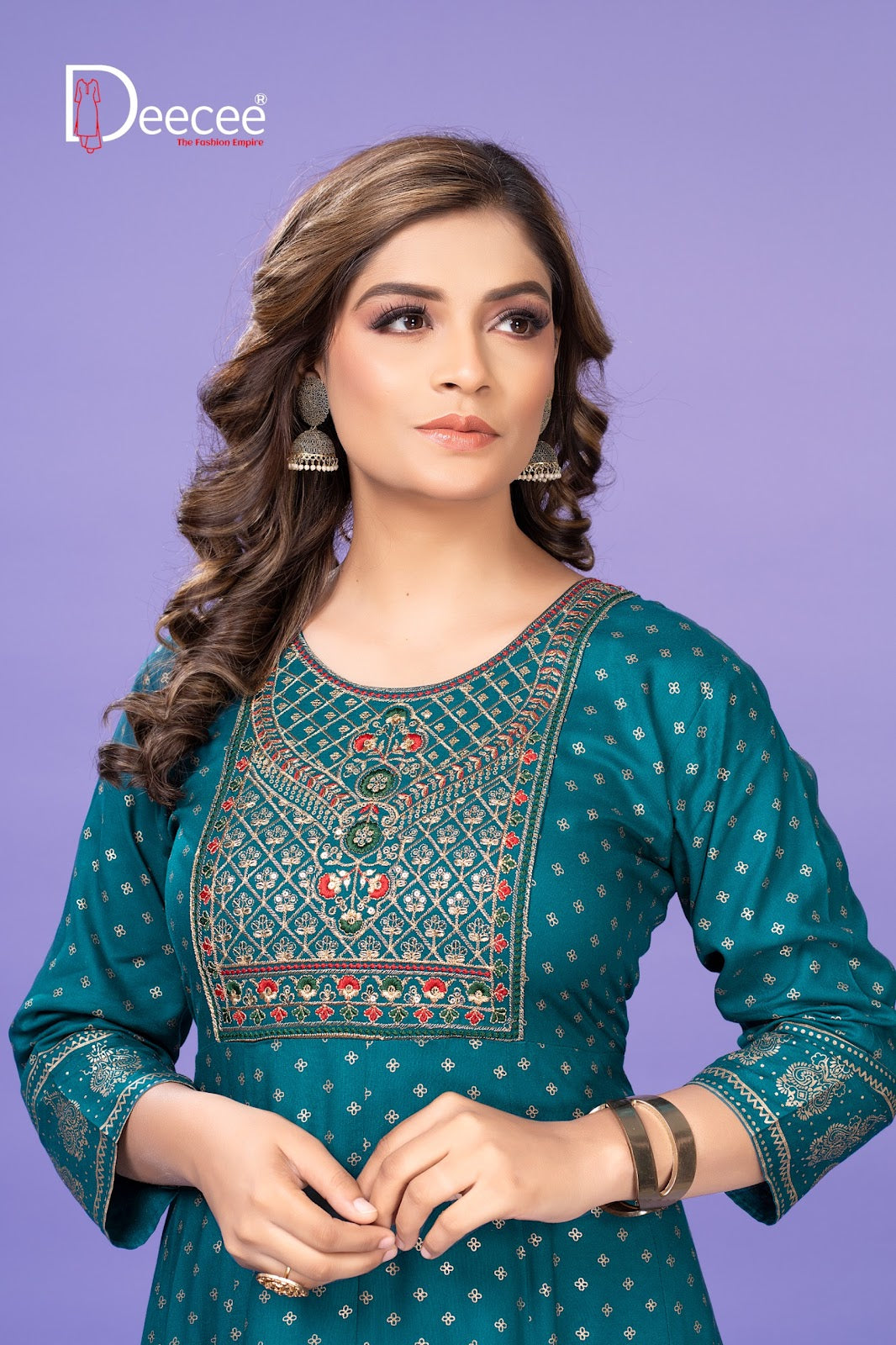 Mausam Deecee Rayon 14Kg Anarkali Kurtis Supplier Ahmedabad