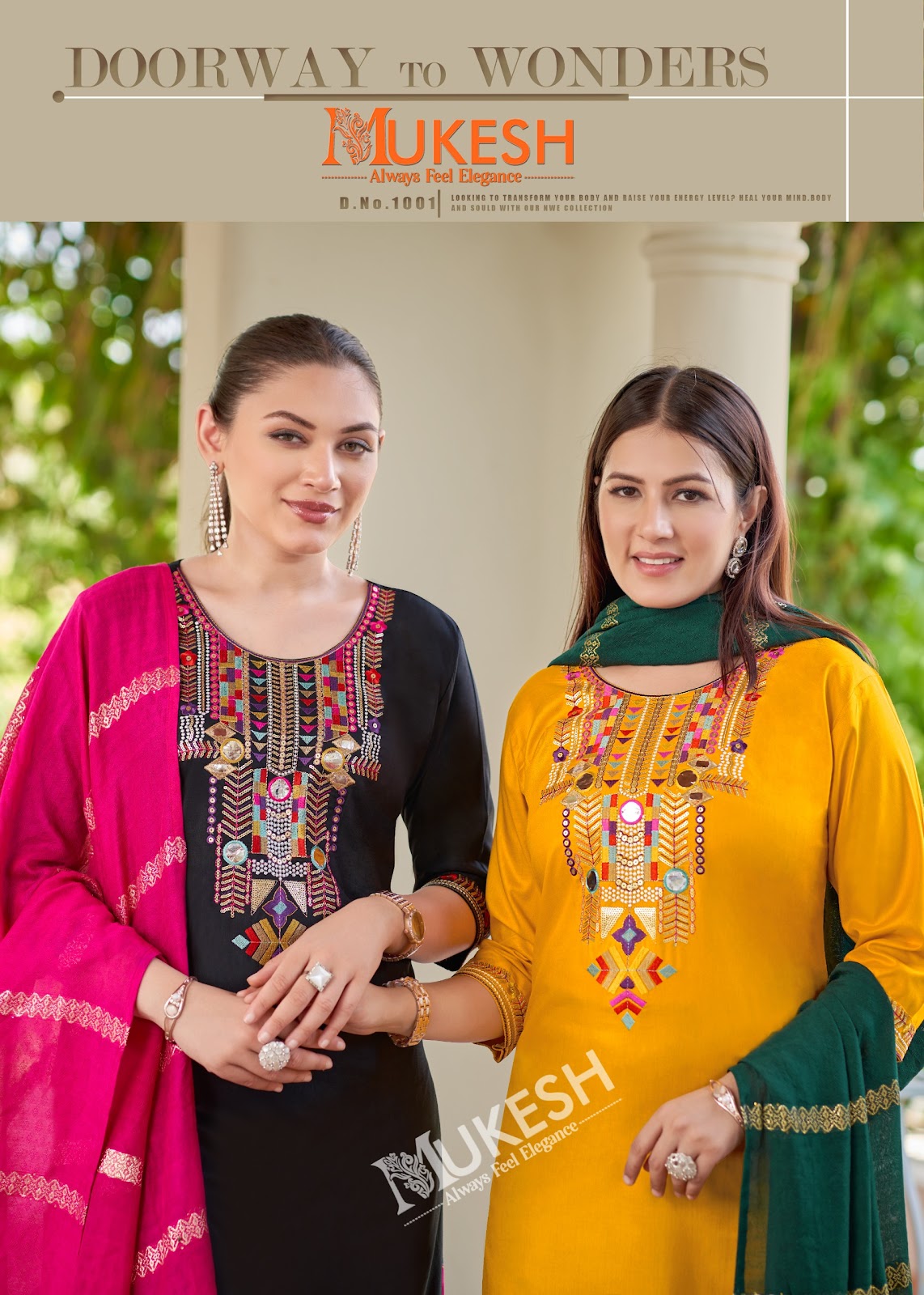 Mausam Mukesh Banwery Rayon 14Kg Readymade Plazzo Style Suits Exporter