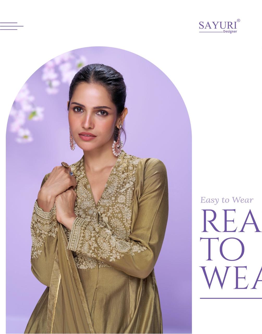 Mausam Sayuri Roman Silk Readymade Suits Supplier