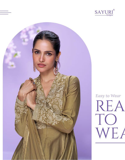 Mausam Sayuri Roman Silk Readymade Suits Supplier