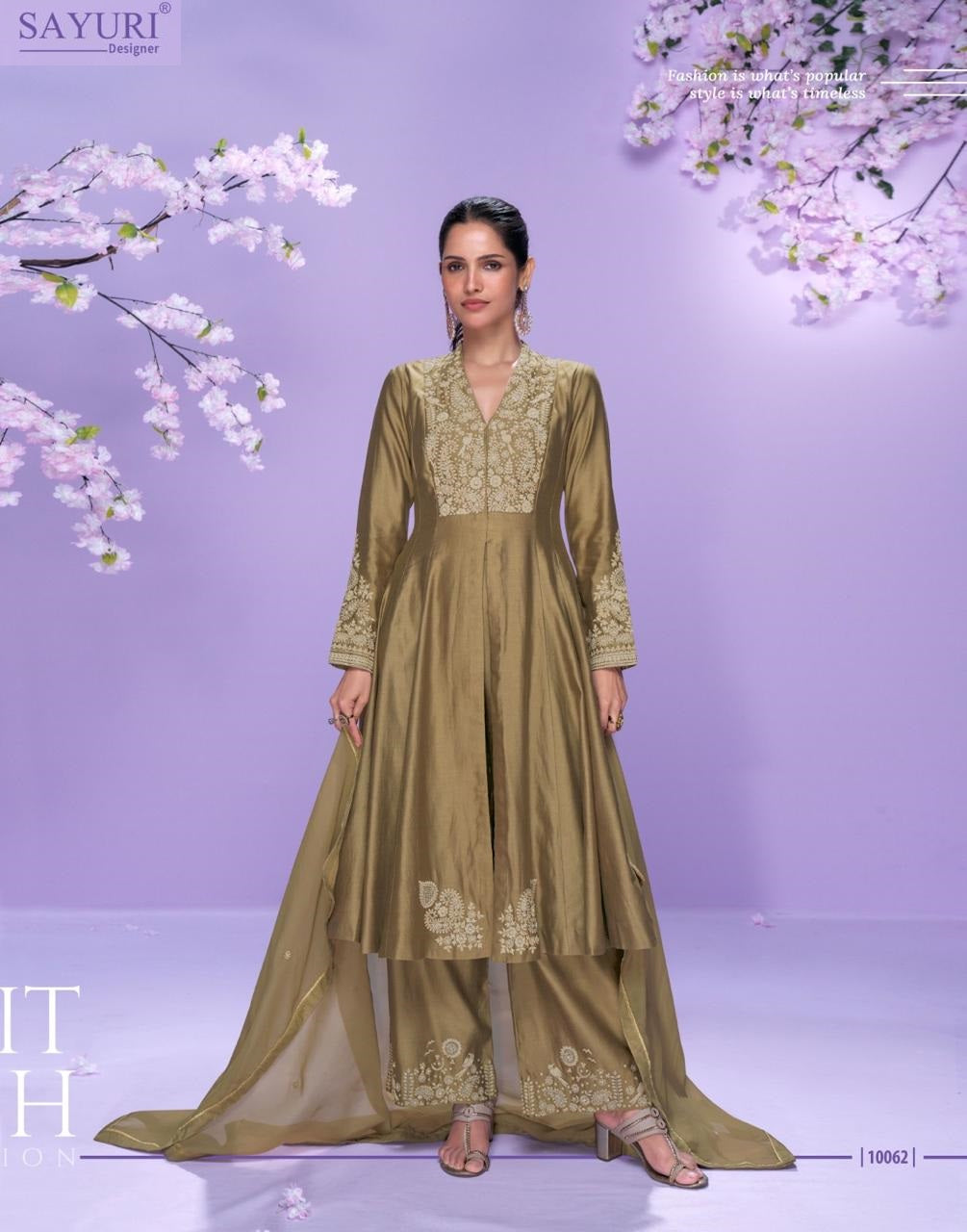 Mausam Sayuri Roman Silk Readymade Suits Supplier
