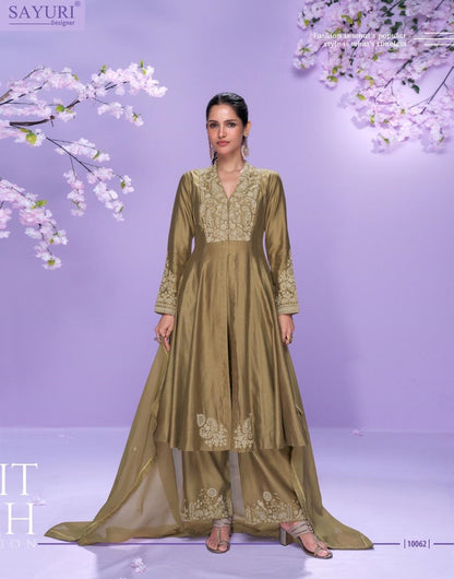 Mausam Sayuri Roman Silk Readymade Suits Supplier