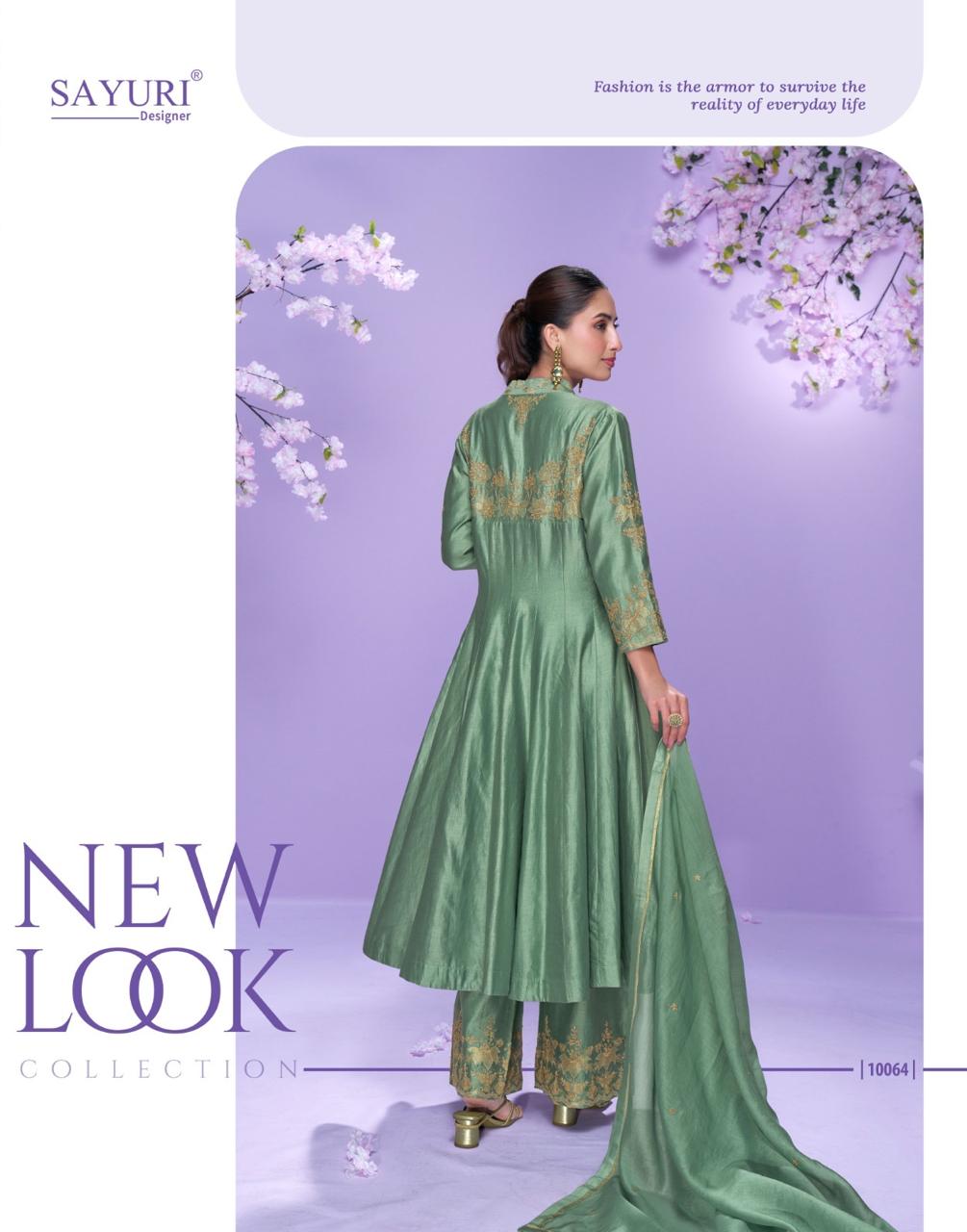 Mausam Sayuri Roman Silk Readymade Suits Supplier