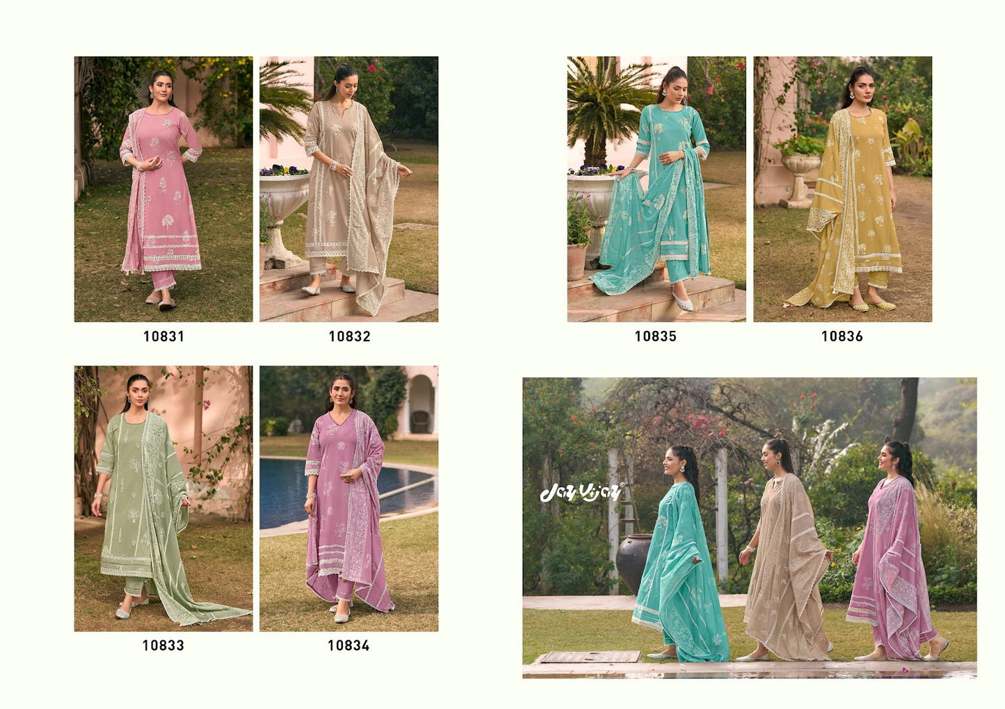 Mausami Jay Vijay Pure Cotton Pant Style Suits Exporter Gujarat