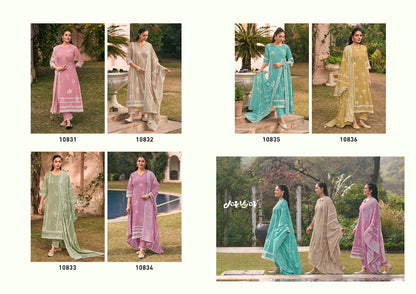Mausami Jay Vijay Pure Cotton Pant Style Suits Exporter Gujarat