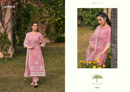 Mausami Jay Vijay Pure Cotton Pant Style Suits Exporter Gujarat