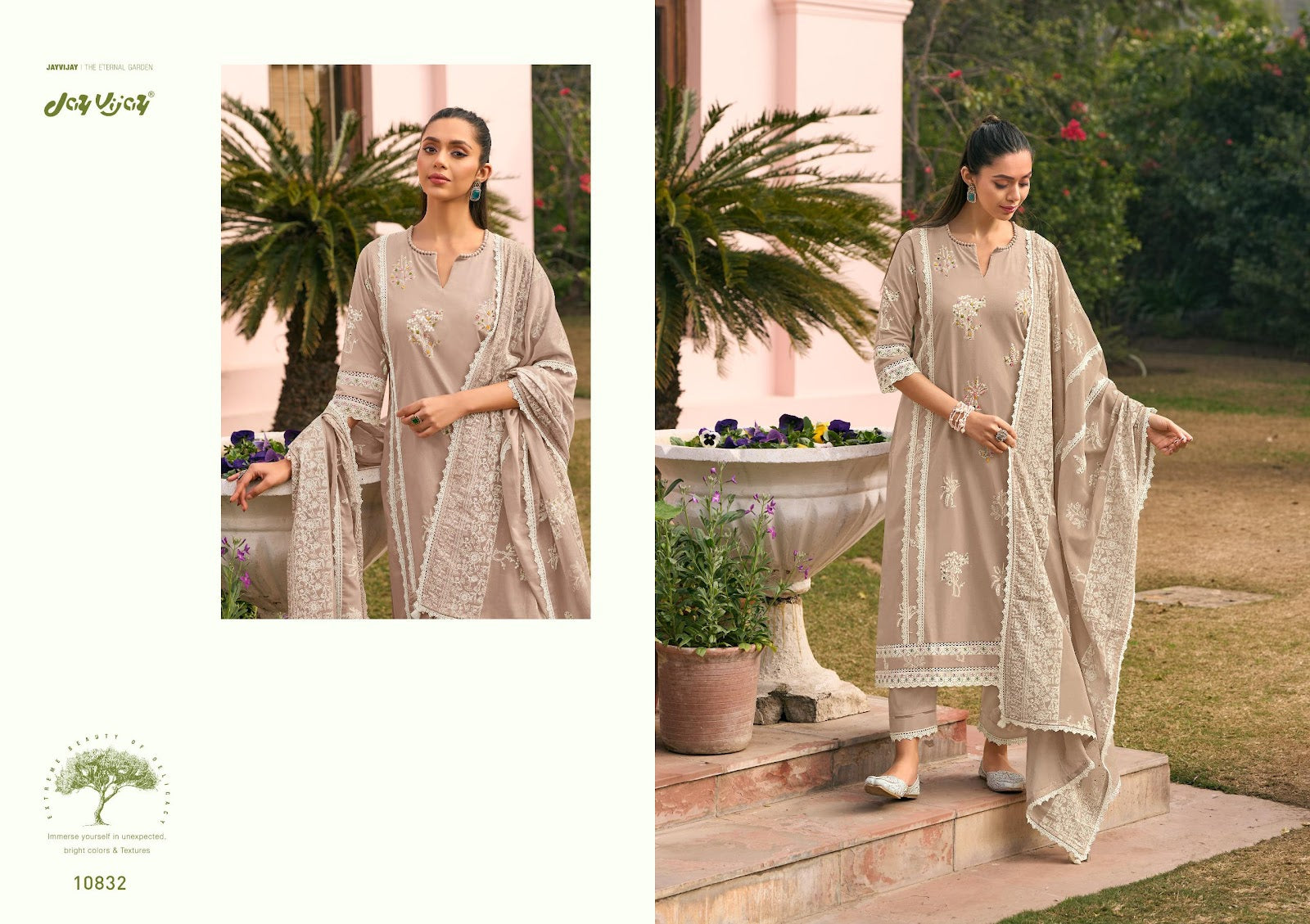 Mausami Jay Vijay Pure Cotton Pant Style Suits Exporter Gujarat