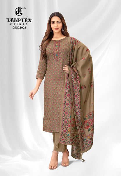 Mausami Vol 3 Deeptex Prints Jam Satin Pant Style Suits Wholesaler Gujarat