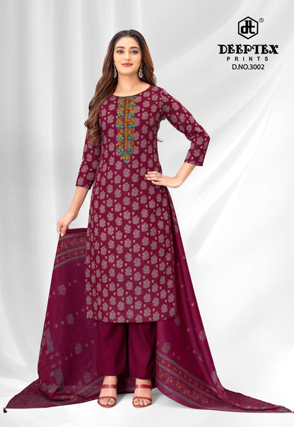 Mausami Vol 3 Deeptex Prints Jam Satin Pant Style Suits Wholesaler Gujarat