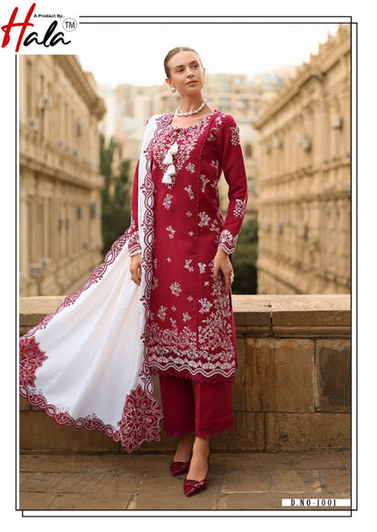 Mausummery Vol 1 Hala Lawn Cotton Karachi Salwar Suits Wholesaler India