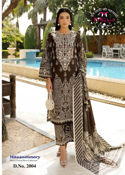 Mausummery Vol 2 Mishri Mix Cotton Karachi Salwar Suits Manufacturer Gujarat