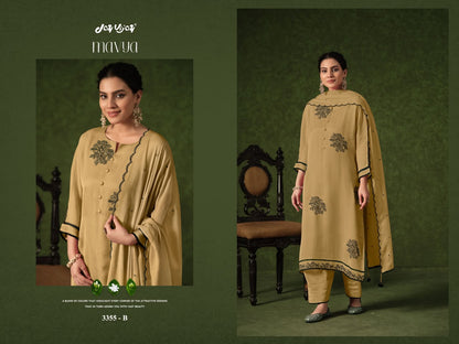 Mavya 3355 Jay Vijay Organza Pant Style Suits Exporter Ahmedabad