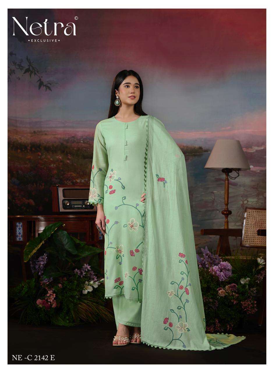 Mavya Netra Banarasi Pant Style Suits Wholesaler India