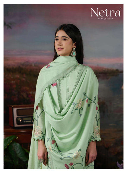 Mavya Netra Banarasi Pant Style Suits Wholesaler India