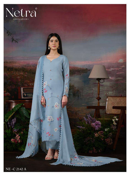 Mavya Netra Banarasi Pant Style Suits Wholesaler India