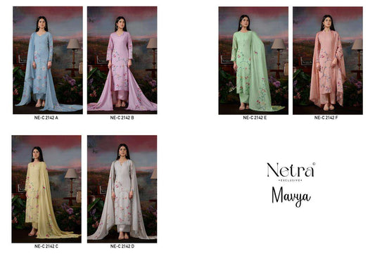 Mavya Netra Banarasi Pant Style Suits Wholesaler India