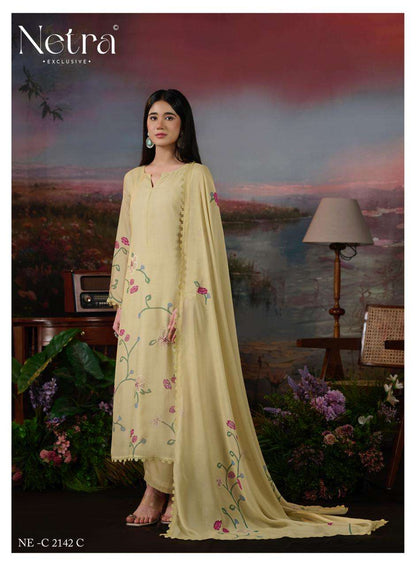 Mavya Netra Banarasi Pant Style Suits Wholesaler India