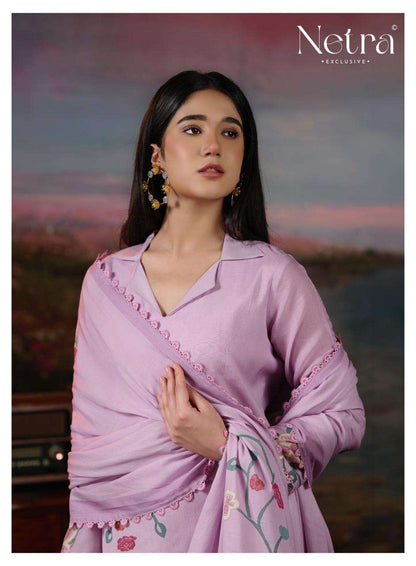 Mavya Netra Banarasi Pant Style Suits Wholesaler India