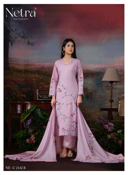 Mavya Netra Banarasi Pant Style Suits Wholesaler India