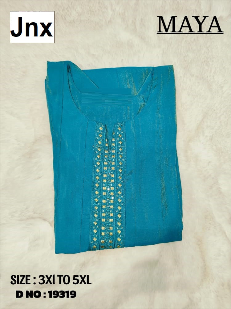 Maya 050126 Jnx Plus Size Kurtis Exporter
