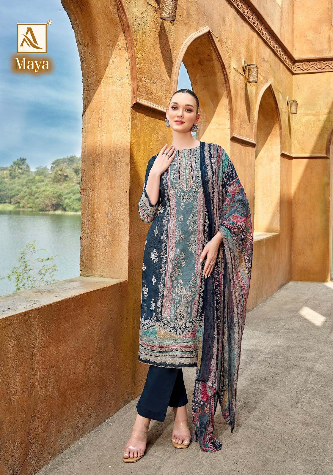 Maya Alok Simmer Karachi Salwar Suits Wholesale