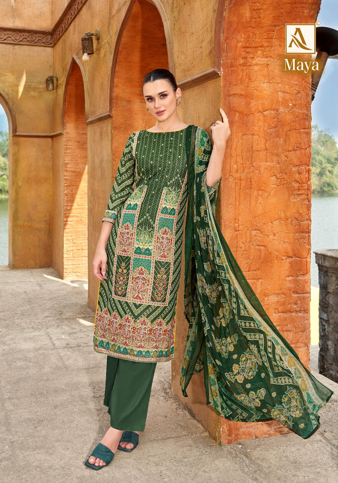 Maya Alok Simmer Karachi Salwar Suits Wholesale