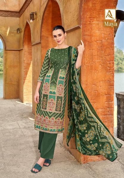 Maya Alok Simmer Karachi Salwar Suits Wholesale