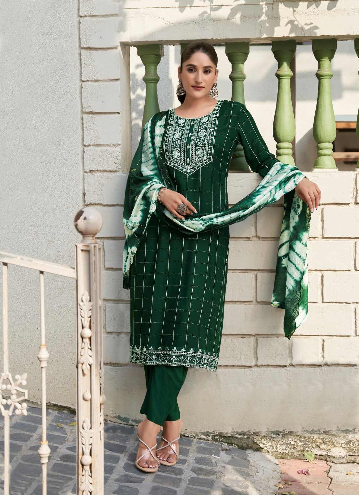 Maya Mystic 9 Dobby Readymade Pant Style Suits Wholesale Price