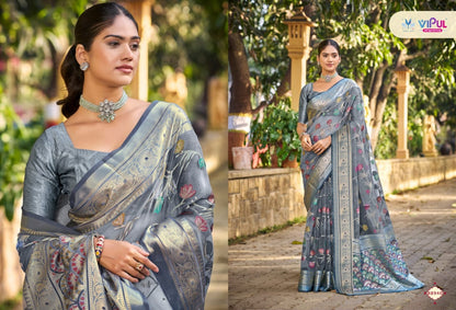 Maya Vipul Brasso Sarees Wholesaler