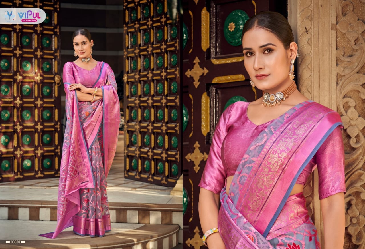 Maya Vol 1 Vipul Brasso Sarees Wholesale Rate